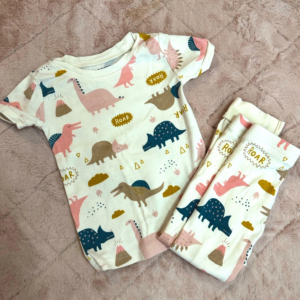 Girls dinosaur Pajama set